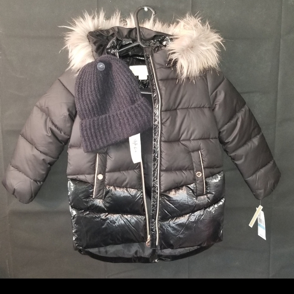 MICHAEL KORS Little Girls Stadium Length Puffer